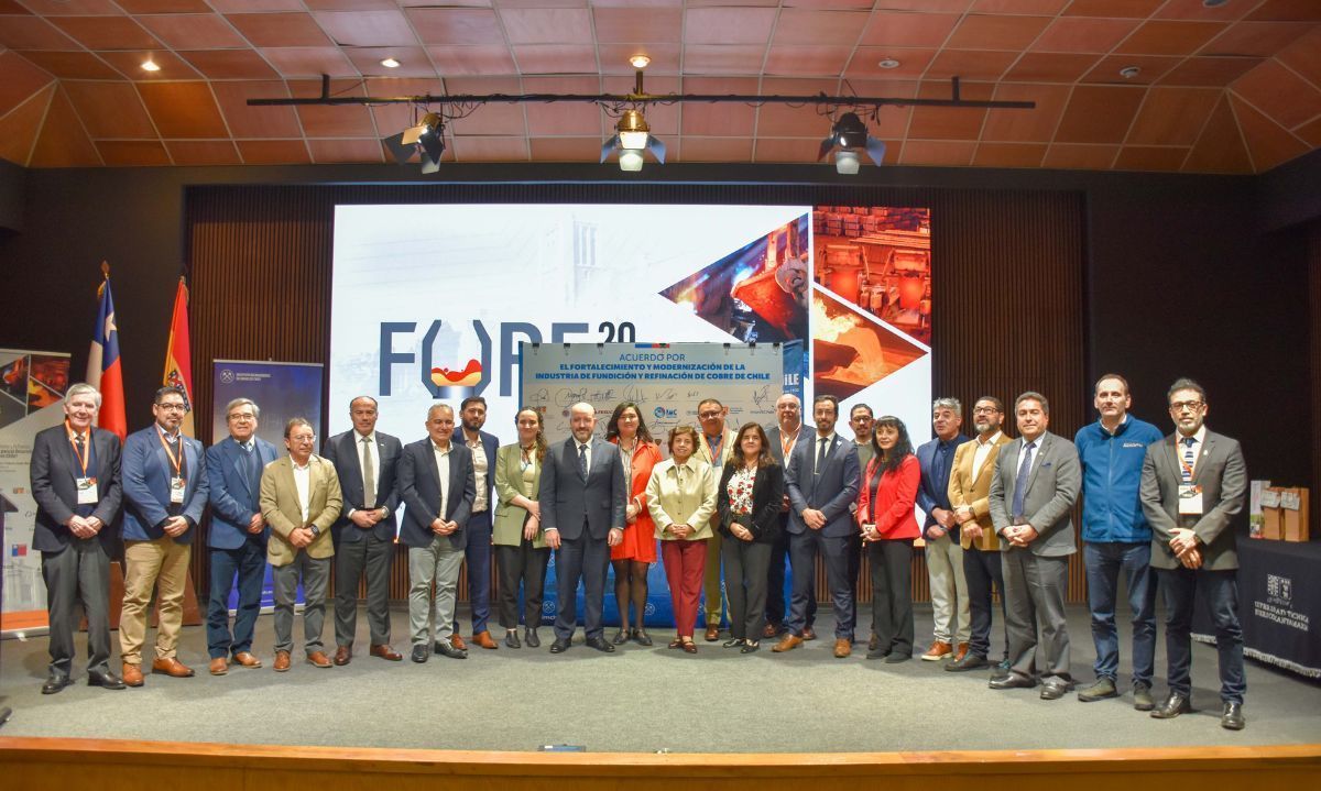 ACUERDO MULTISECTORIAL PROYECTA EL FUTURO DE LA FUNDICIÓN Y REFINACIÓN EN CHILE