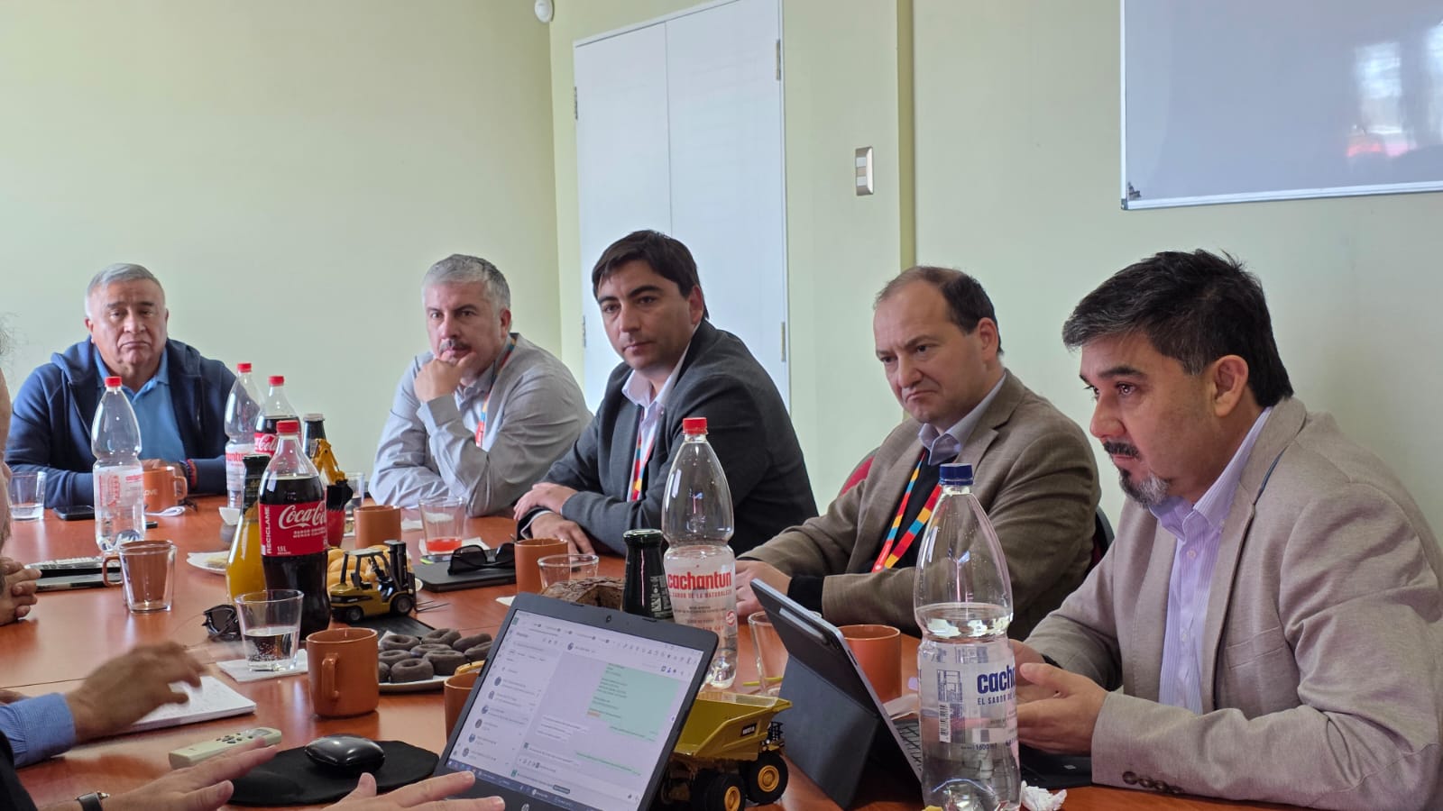 SINDICATO N°2 RECIBE A NUEVOS GERENTES DEL HOSPITAL DEL COBRE Y DE SERVICIOS Y SUMINISTROS